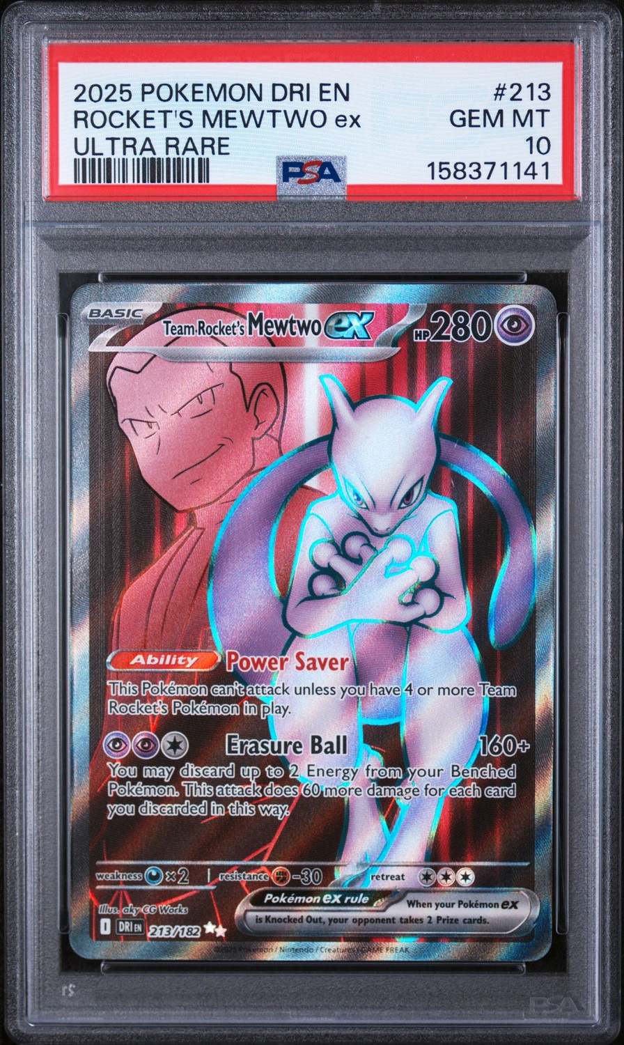 ROCKET'S MEWTWO ex
