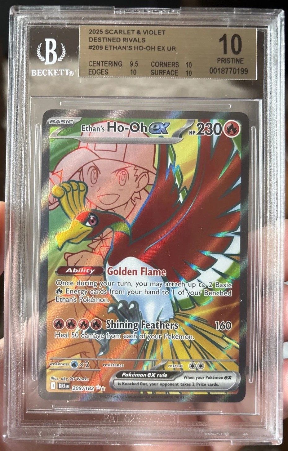 ETHAN'S HO-OH ex