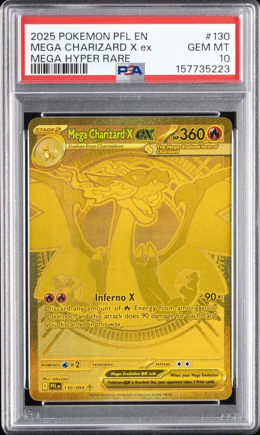 MEGA CHARIZARD X ex