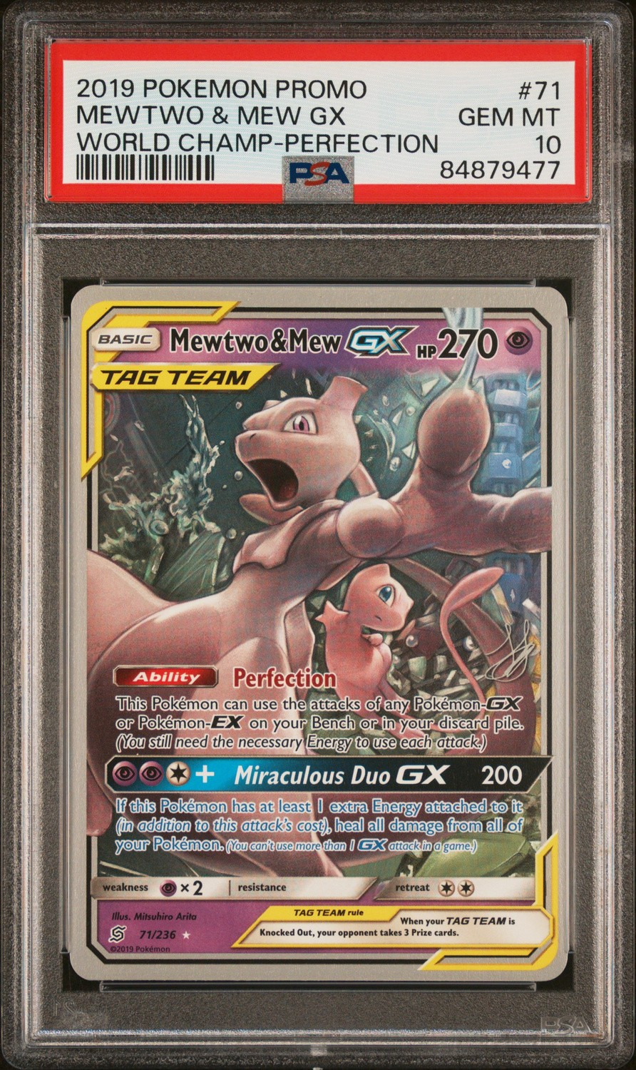 Mewtwo & Mew GX