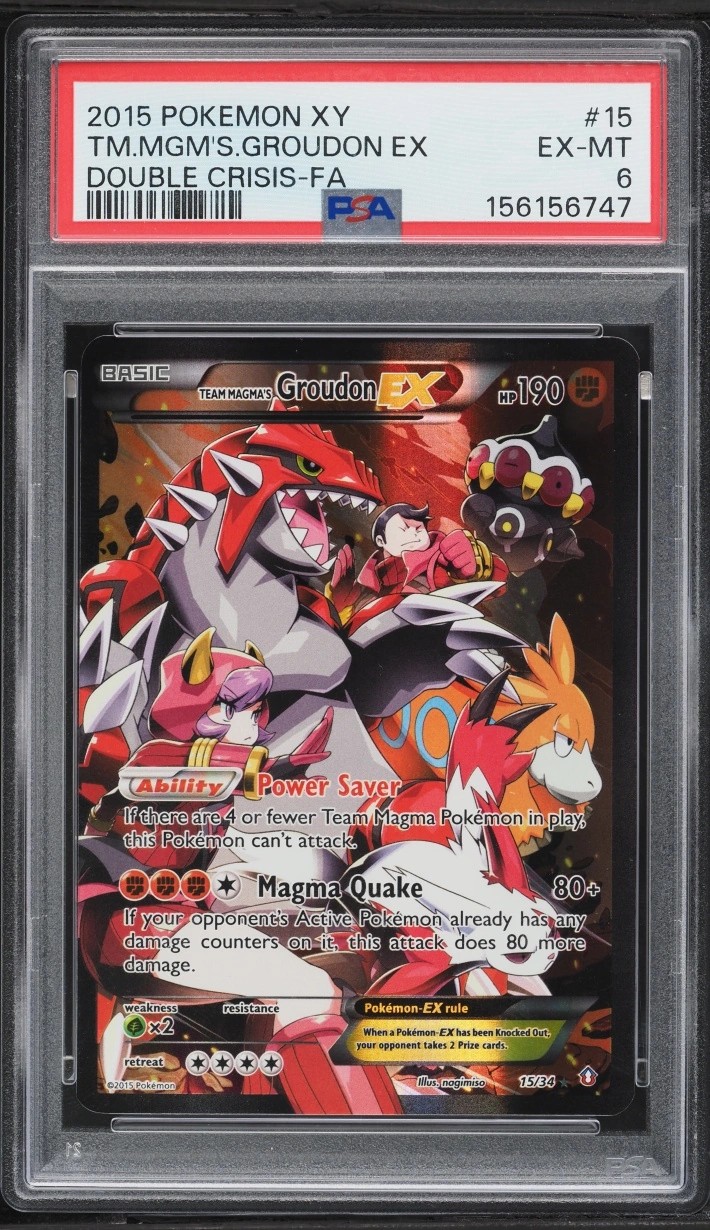 Team Magma's Groudon EX