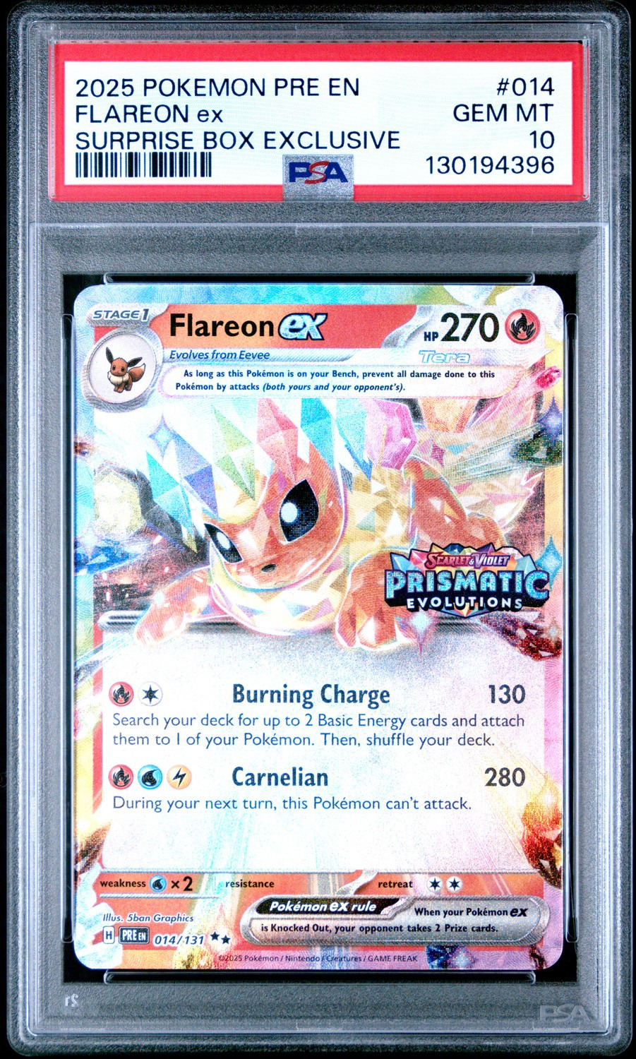 FLAREON ex