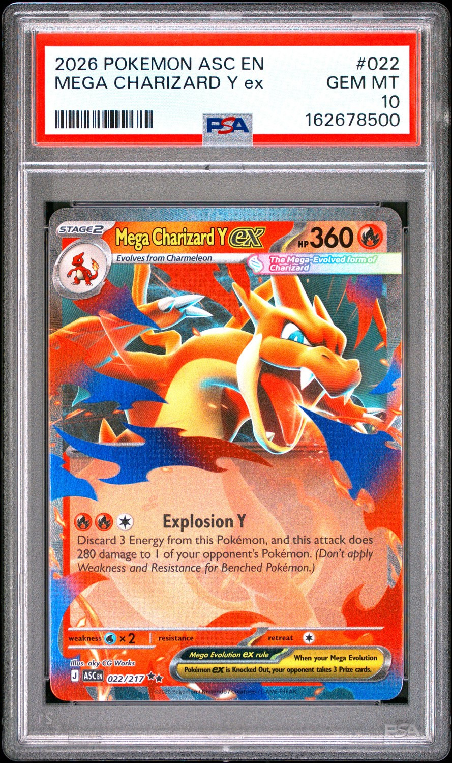 MEGA CHARIZARD Y ex
