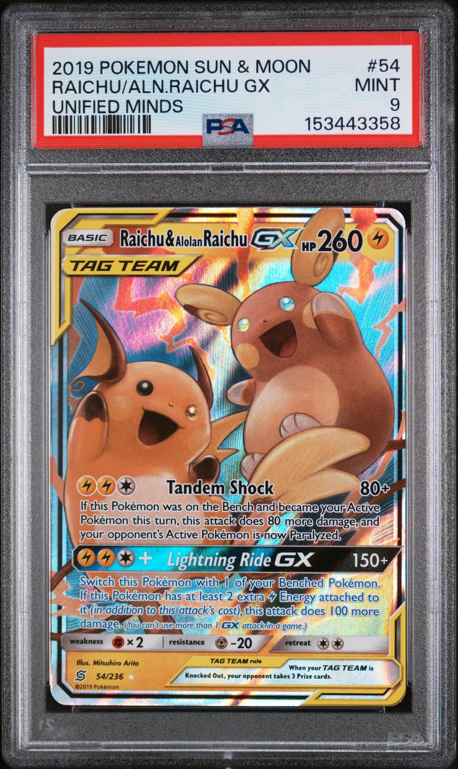 Raichu & Alolan Raichu GX