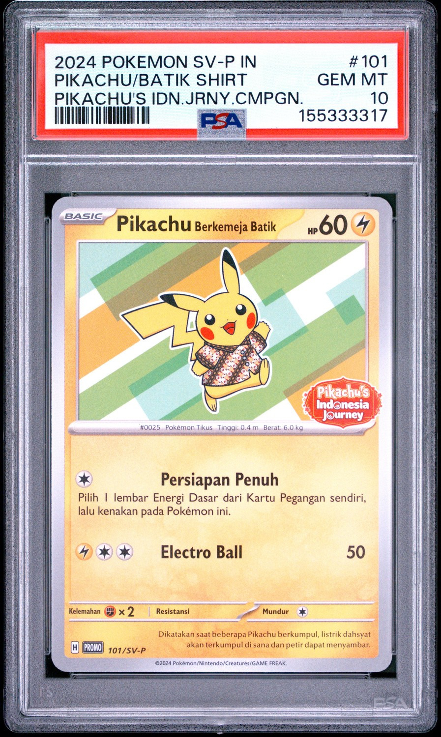 Pikachu/Batik Shirt