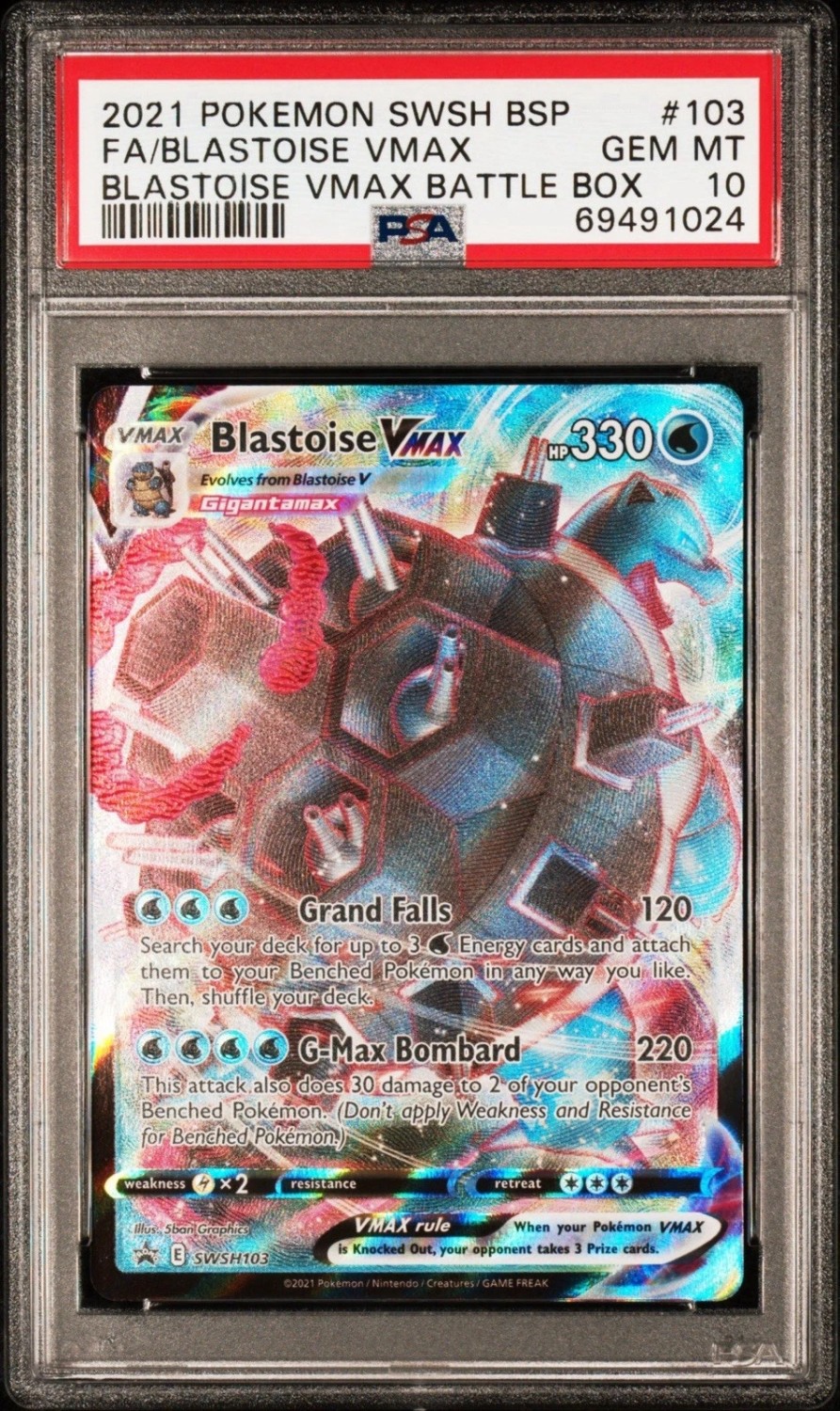 Blastoise VMAX