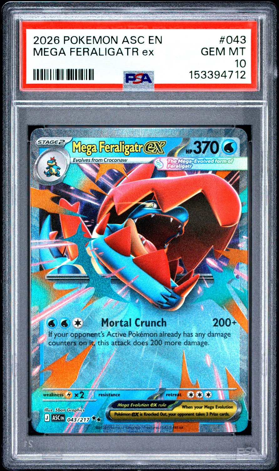 MEGA FERALIGATR ex