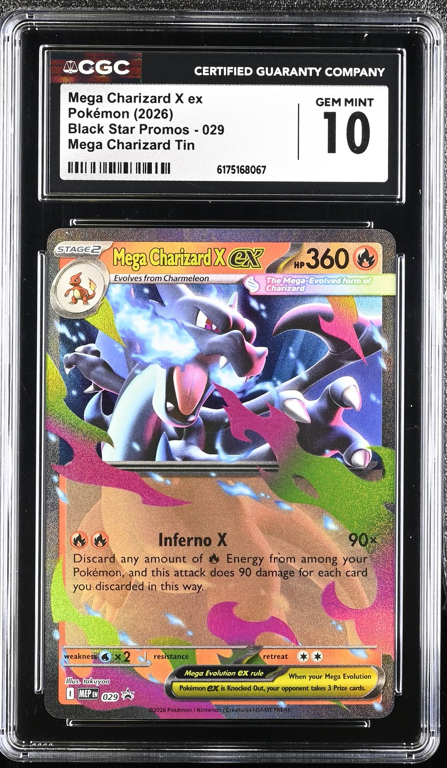 MEGA CHARIZARD X ex