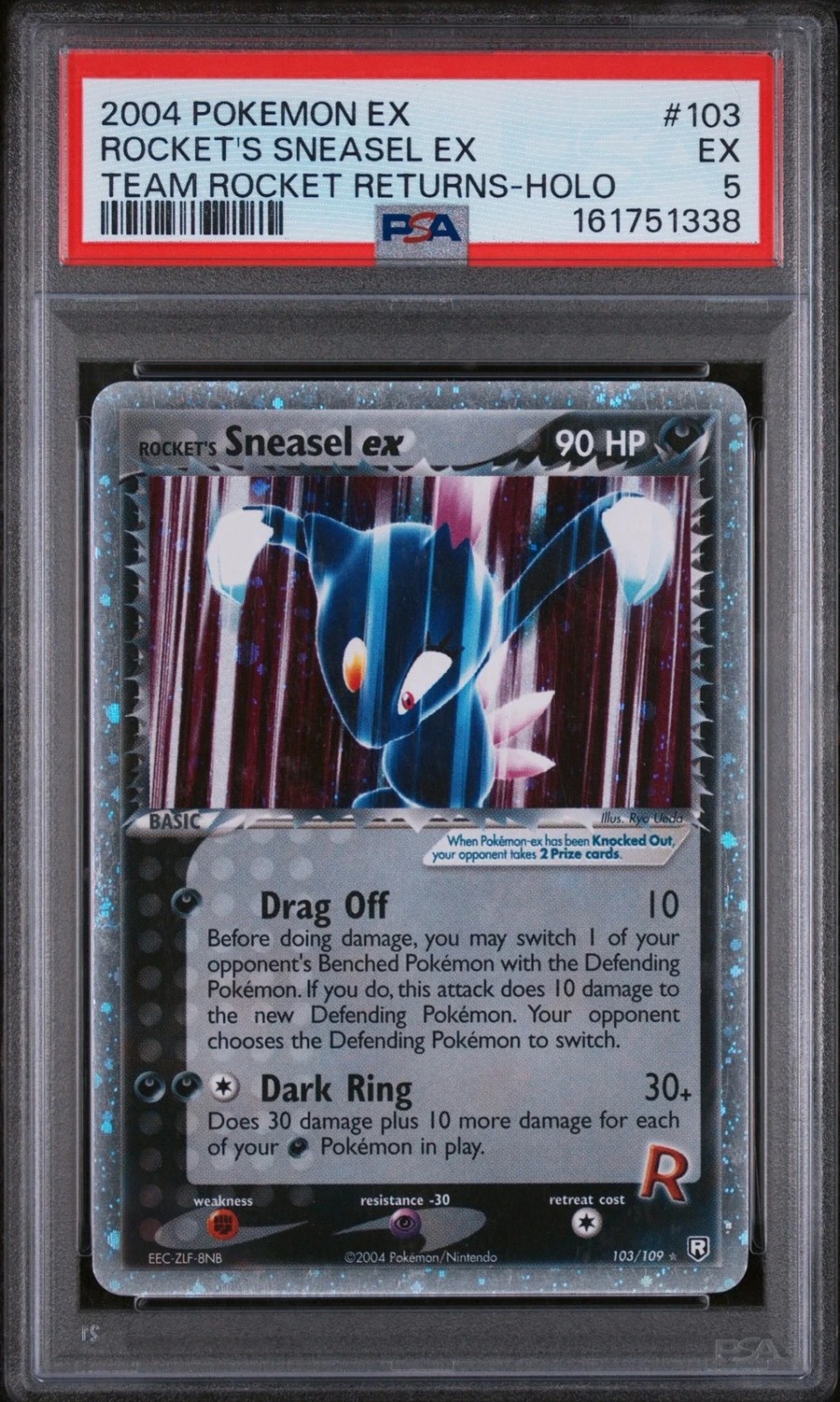 Rocket's Sneasel EX