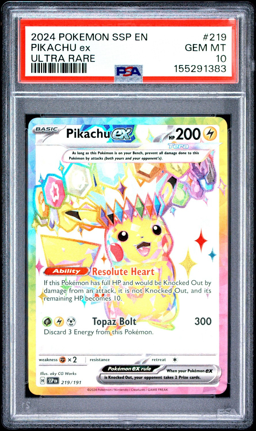 PIKACHU ex