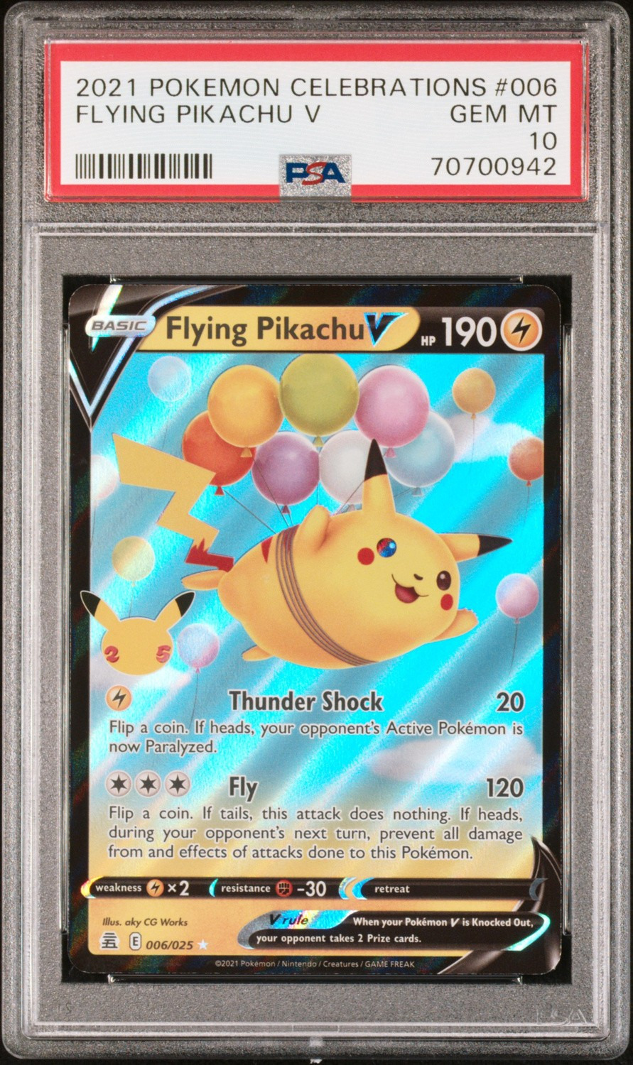 Flying Pikachu V