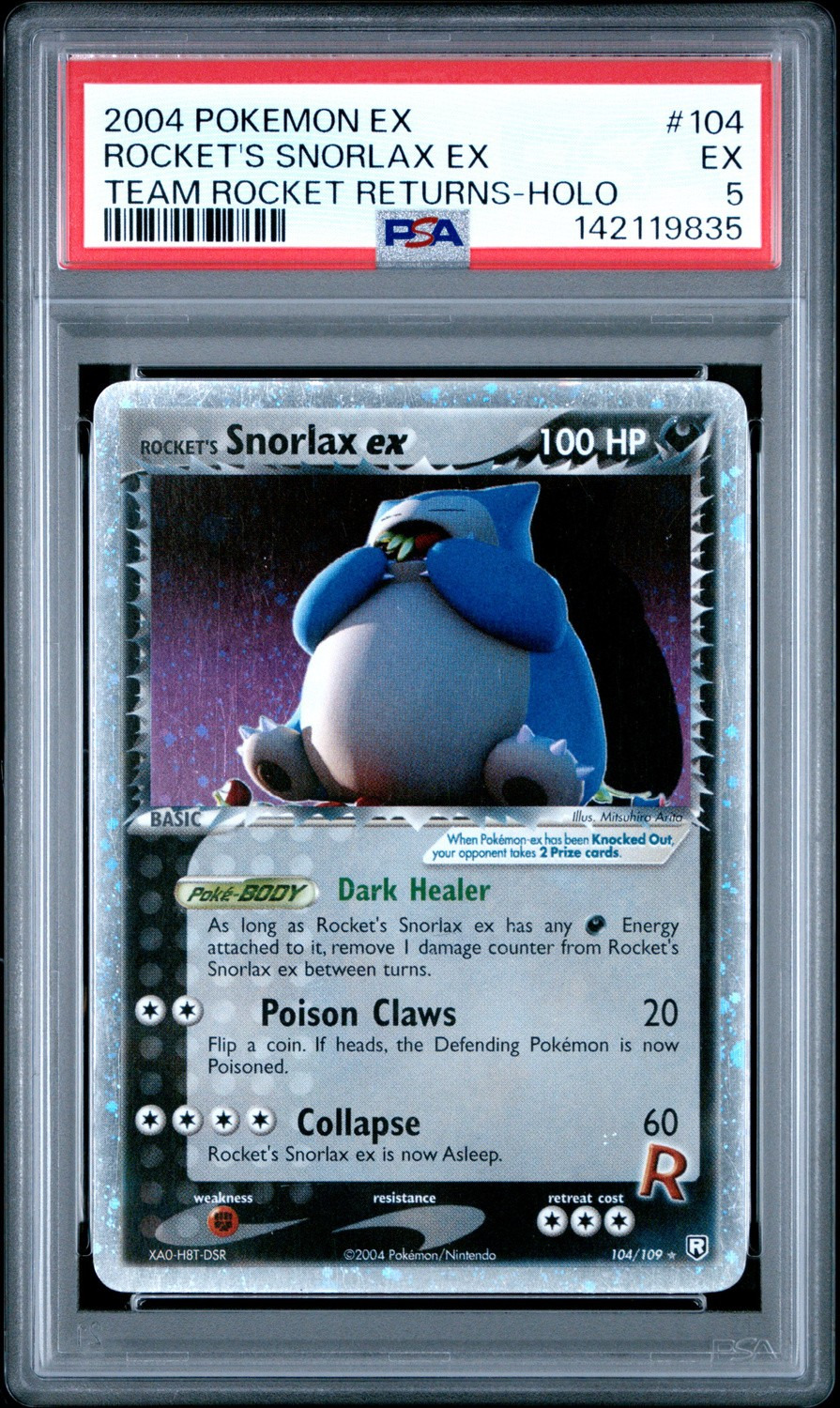 Rocket's Snorlax EX