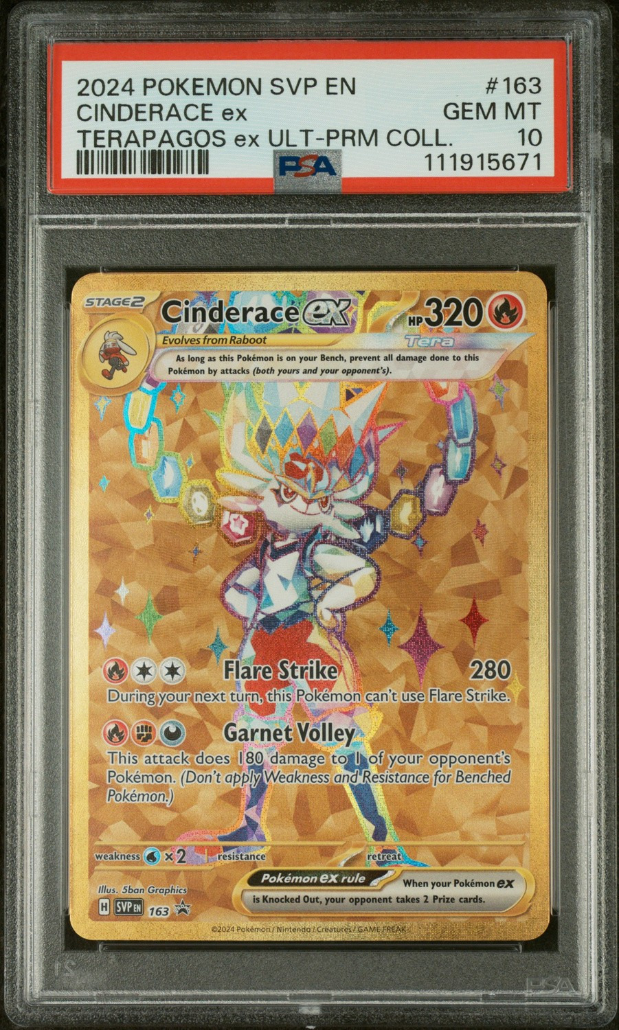 CINDERACE ex