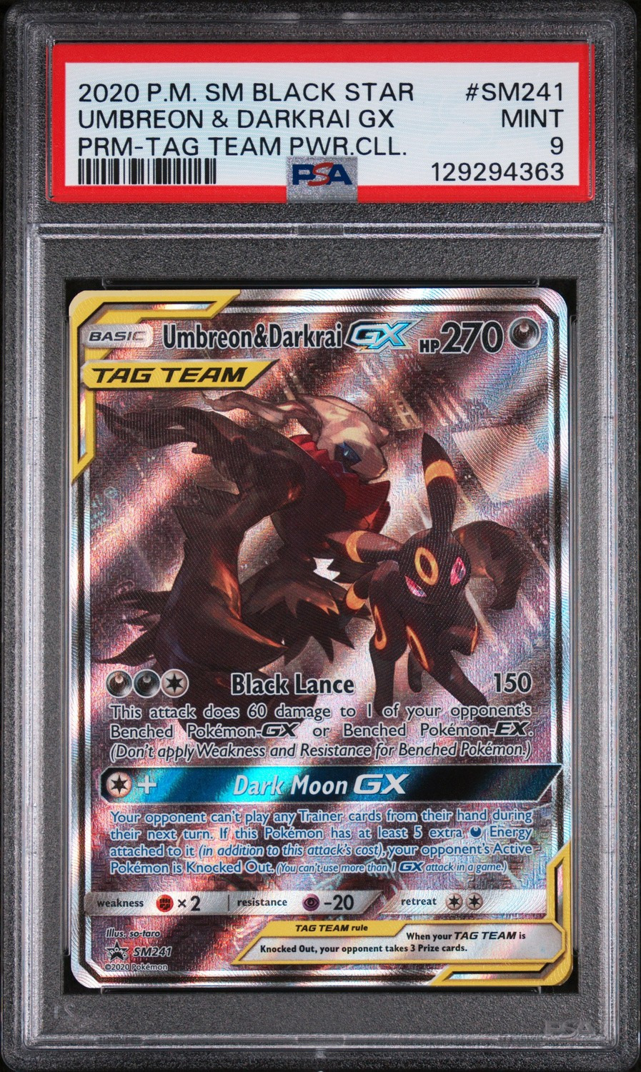 Umbreon & Darkrai GX