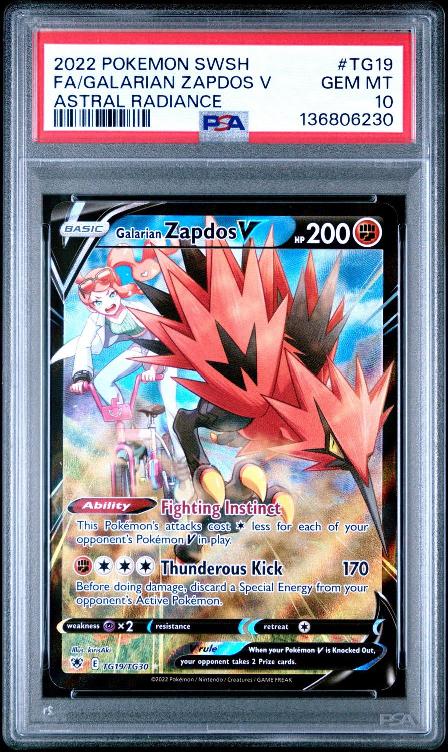 Galarian Zapdos V