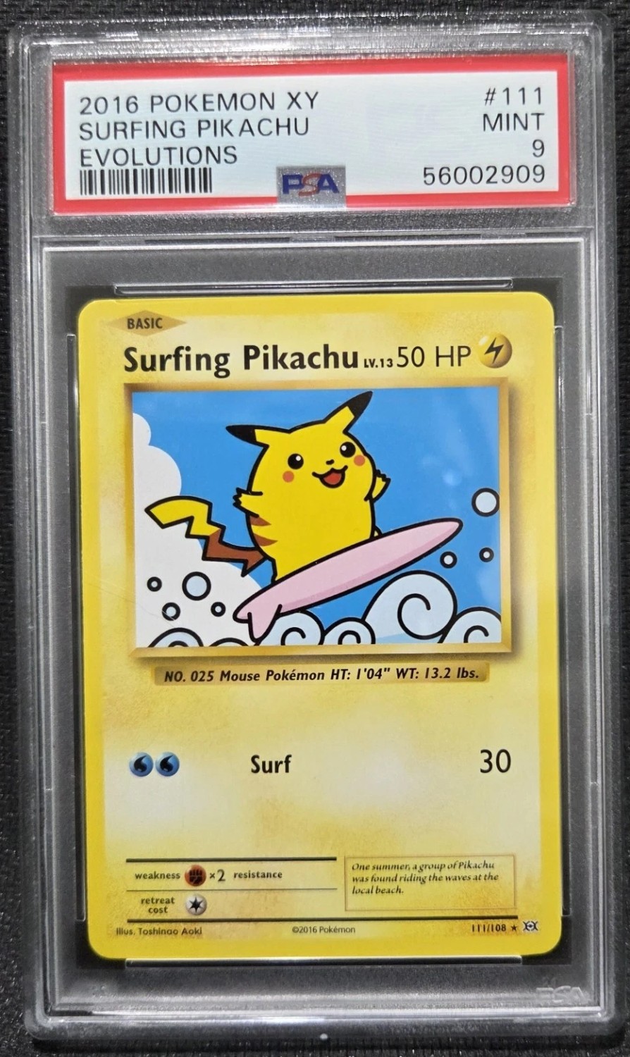 Surfing Pikachu