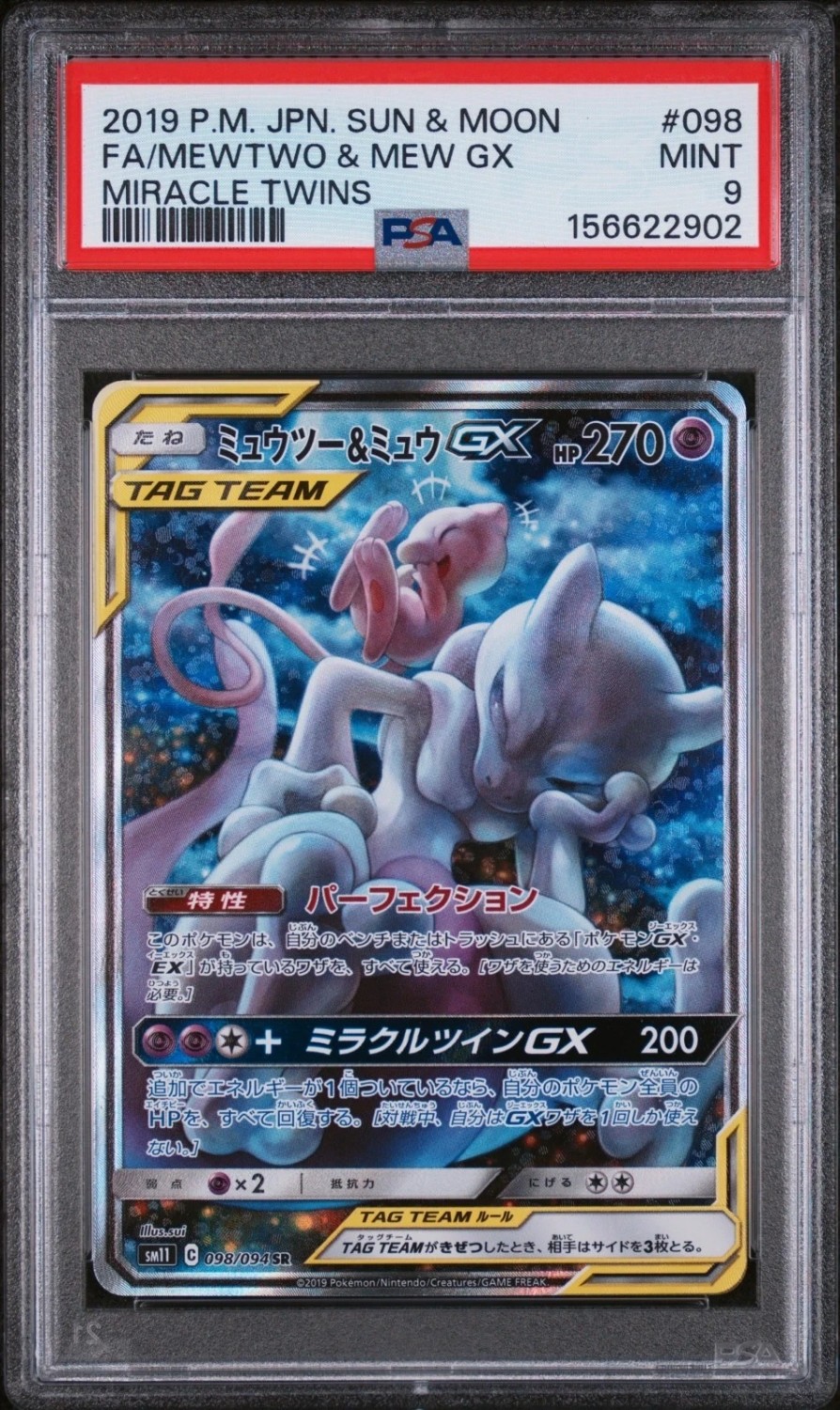 Mewtwo & Mew GX