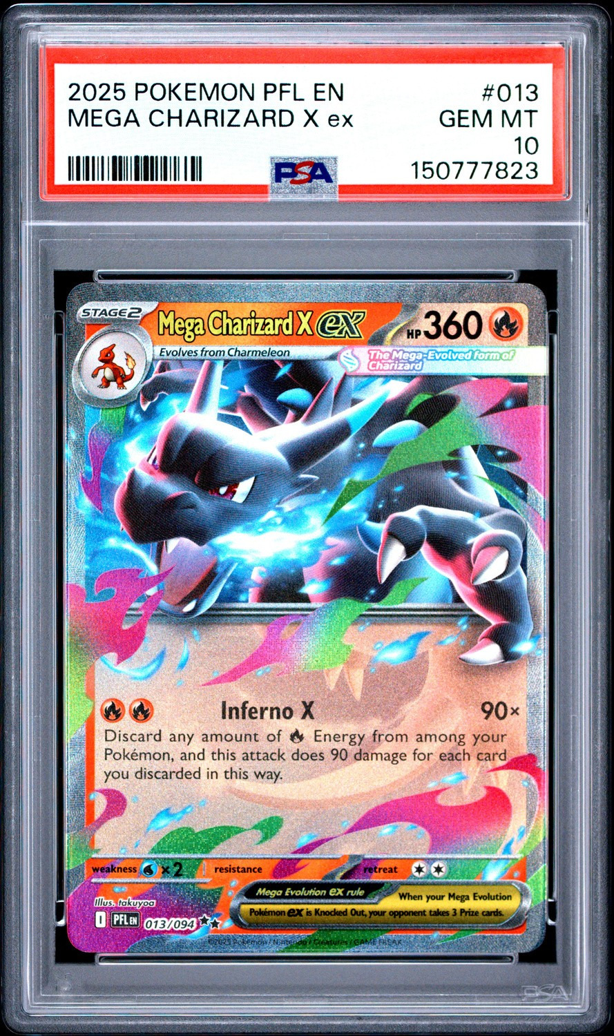 MEGA CHARIZARD X ex