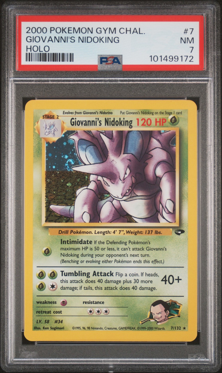 Giovanni's Nidoking