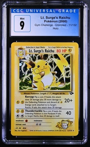 Lt. Surge's Raichu