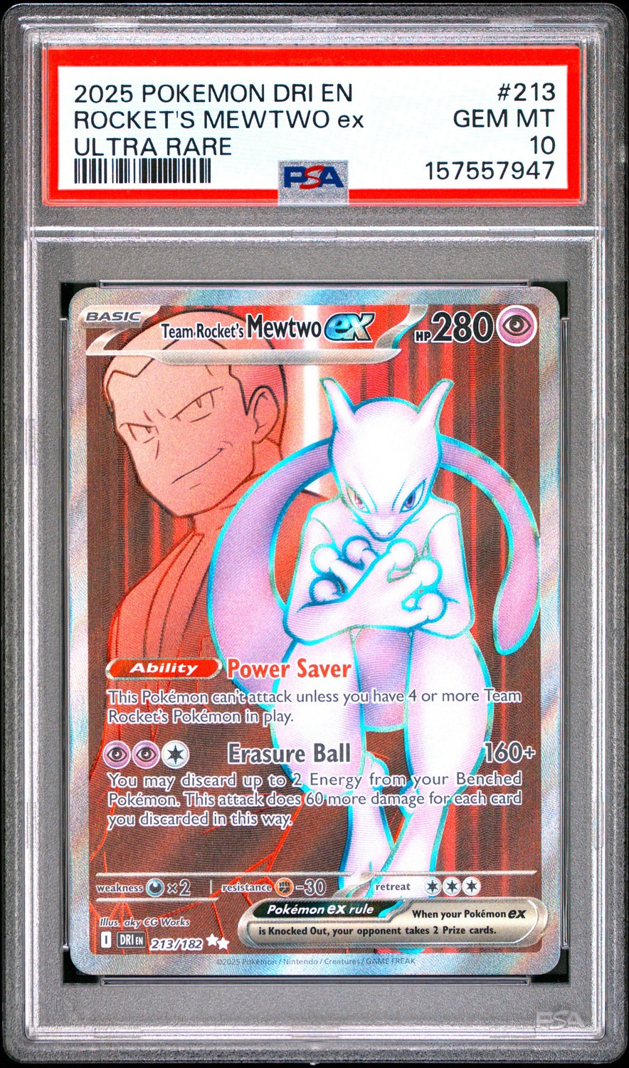 ROCKET'S MEWTWO ex