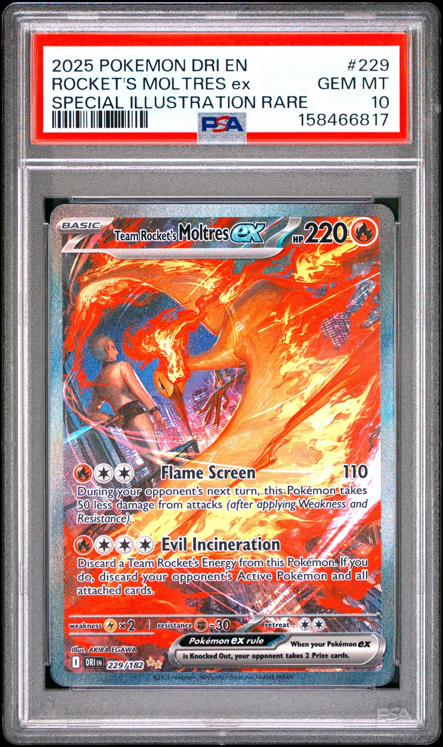 ROCKET'S MOLTRES ex