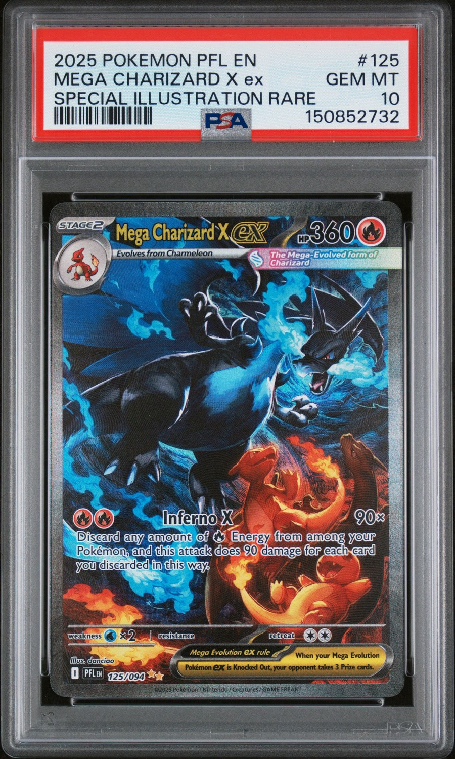 MEGA CHARIZARD X ex
