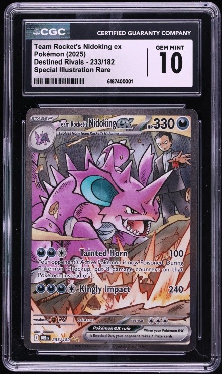 ROCKET'S NIDOKING ex