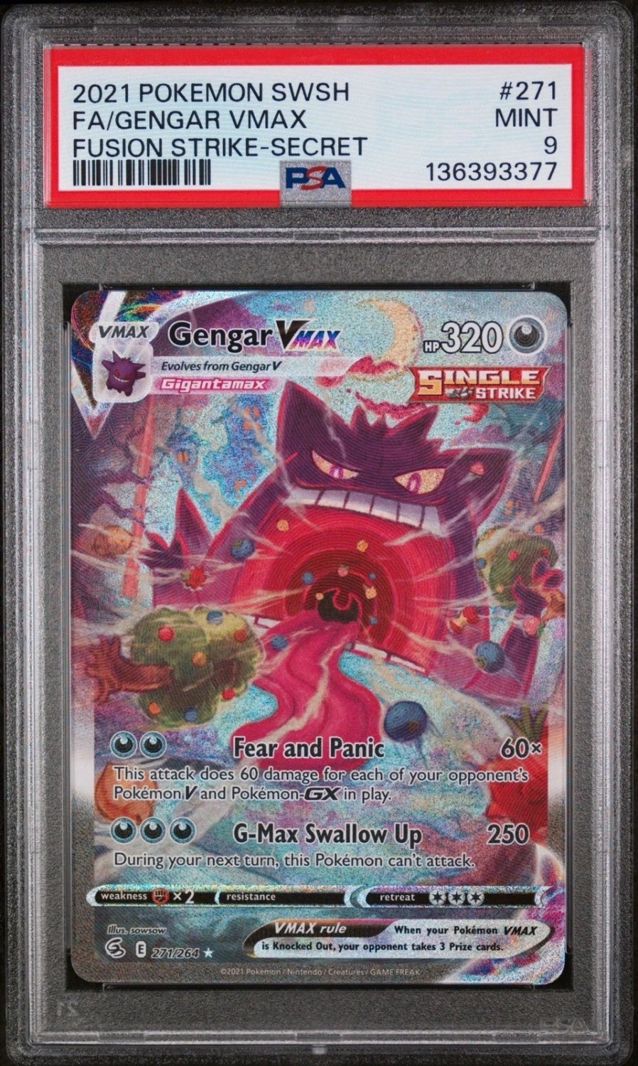 FA/GENGAR VMAX