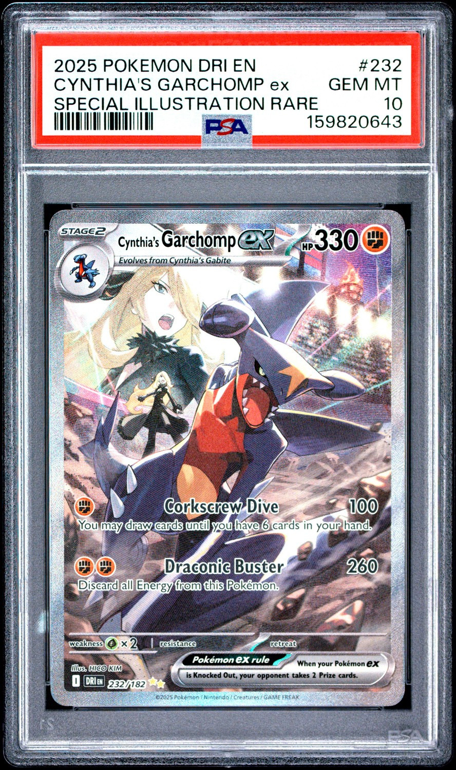 CYNTHIA'S GARCHOMP ex