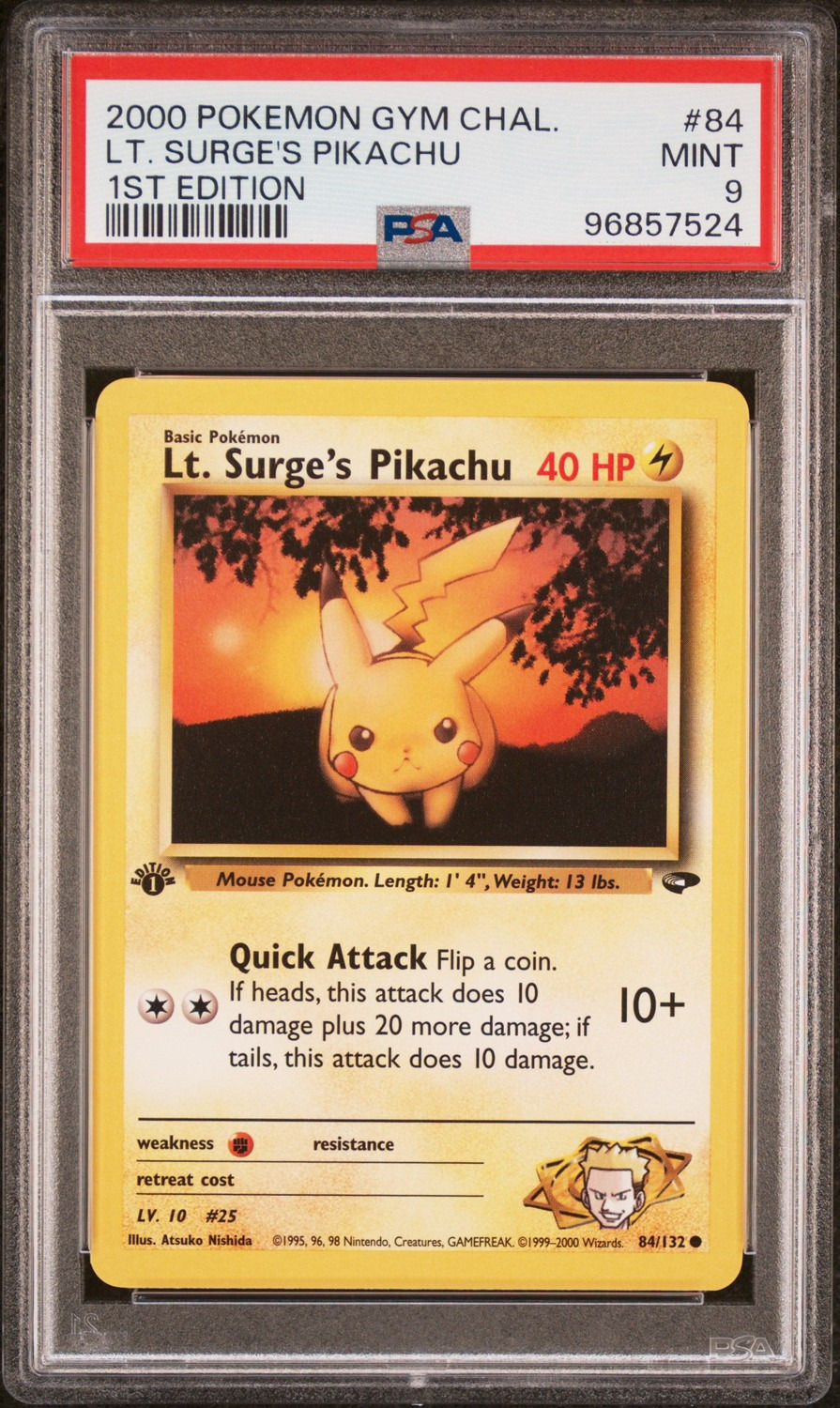 Lt. Surge's Pikachu