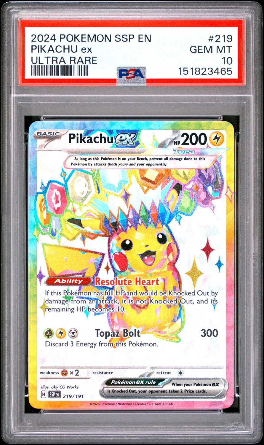 PIKACHU ex
