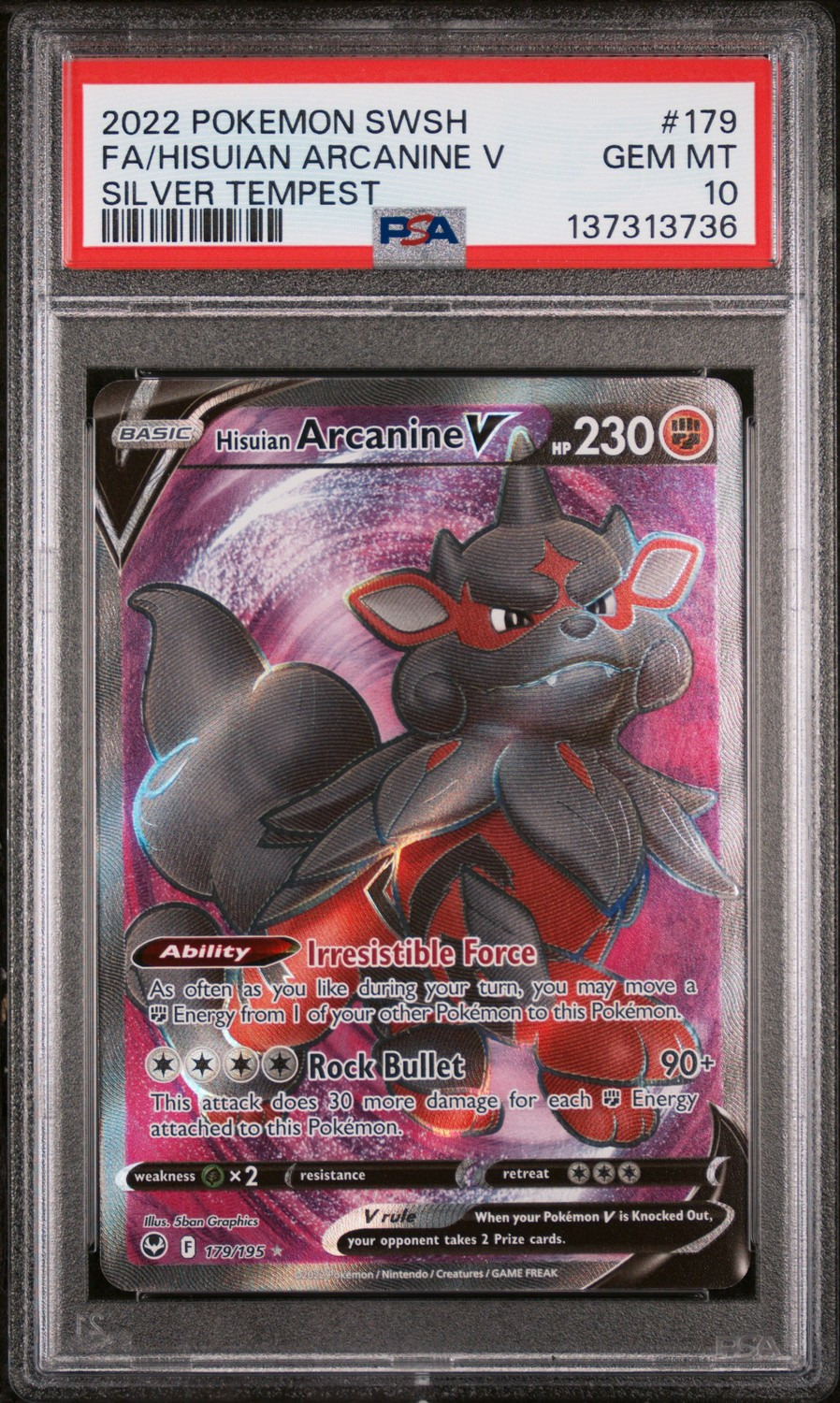 Hisuian Arcanine V