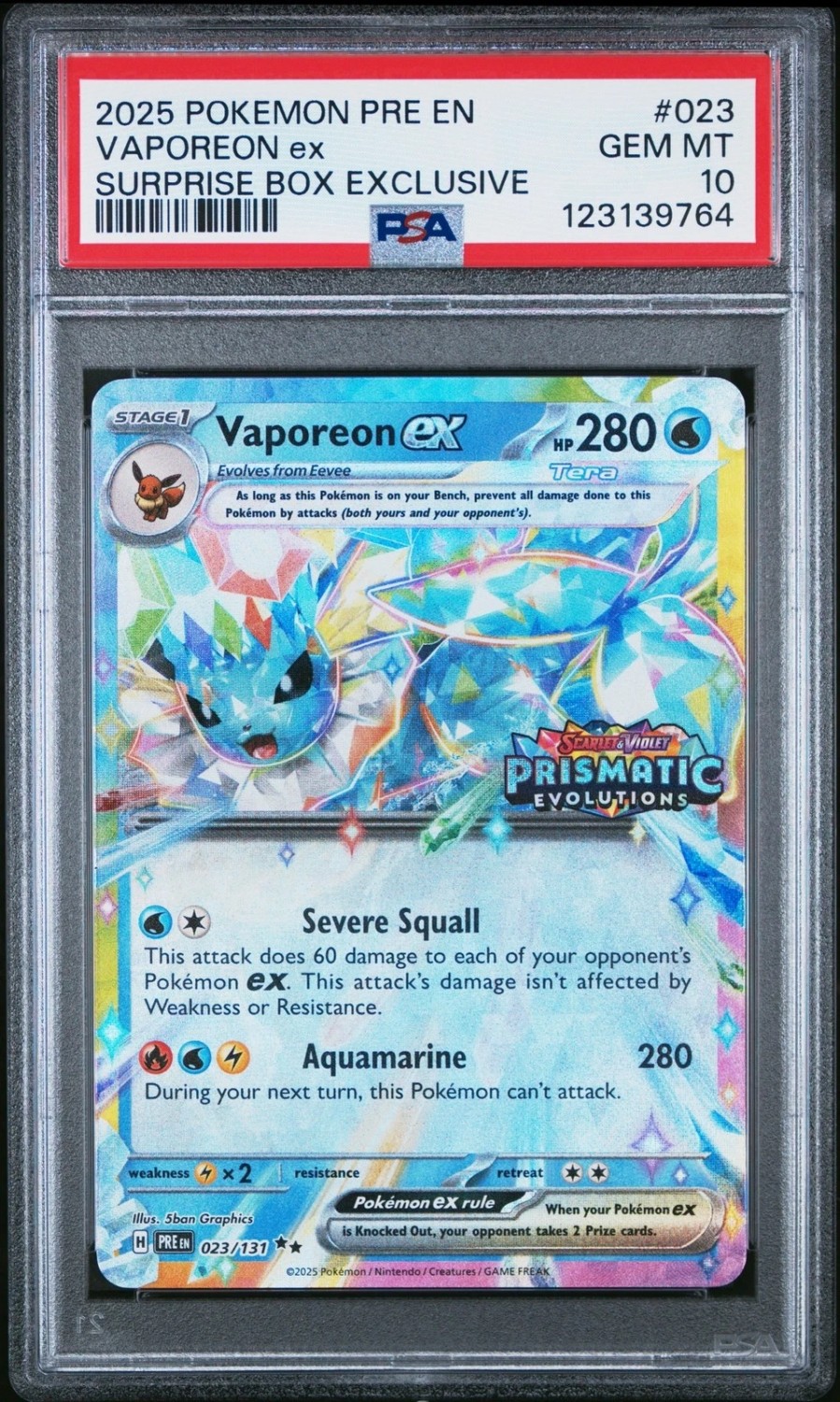 VAPOREON ex