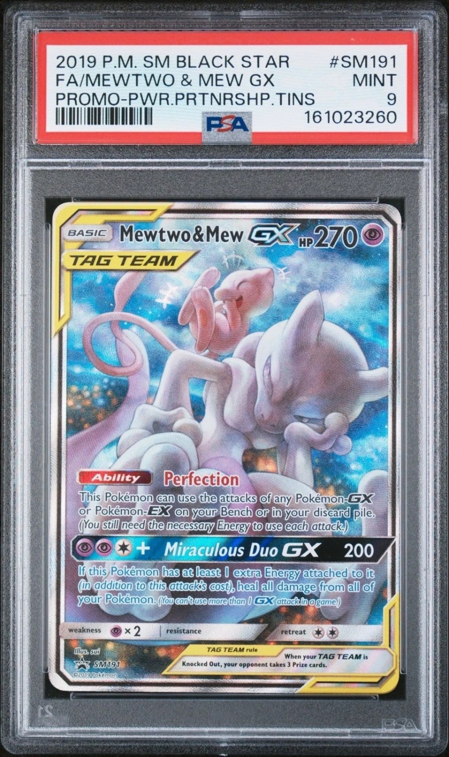 Mewtwo & Mew GX