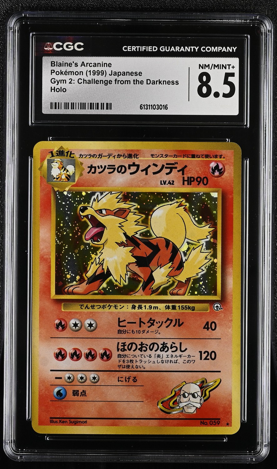 BLAINE'S ARCANINE