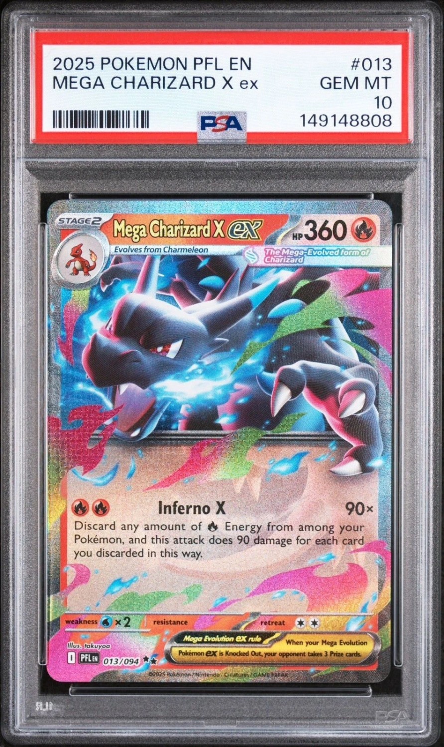 MEGA CHARIZARD X ex