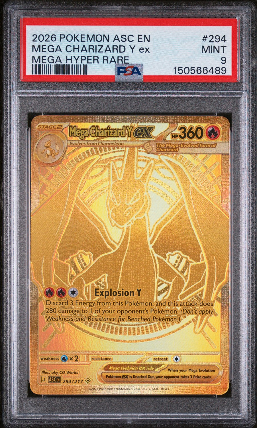 MEGA CHARIZARD Y ex