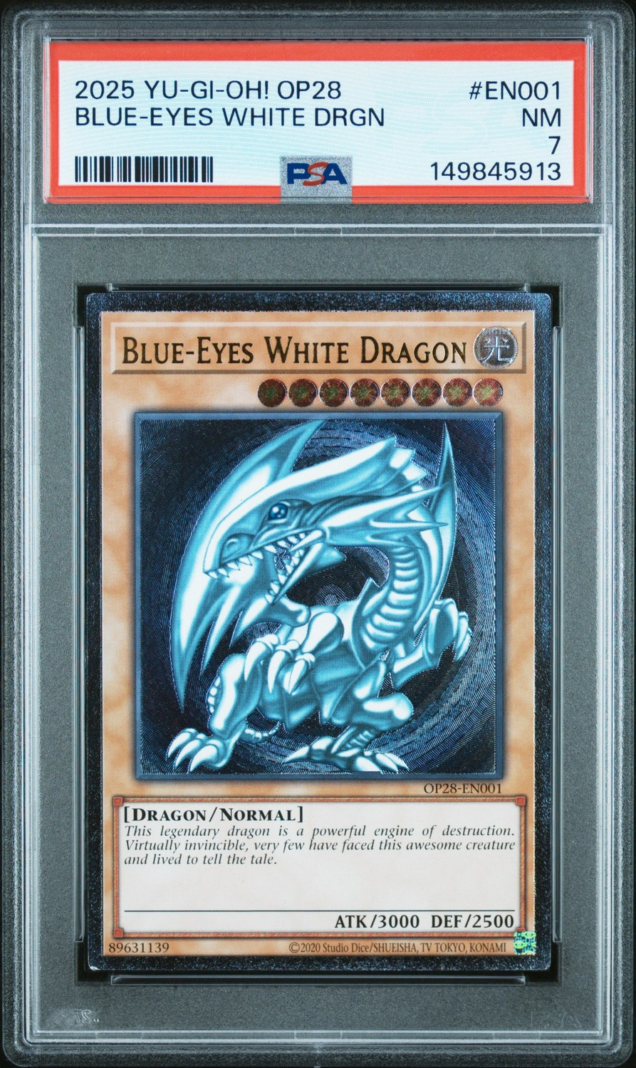 BLUE-EYES WHITE DRGN