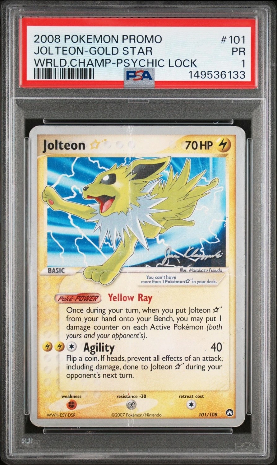 Jolteon-Gold STAR