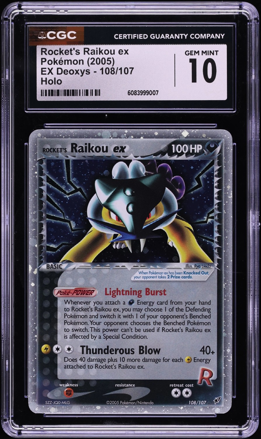 Rocket's Raikou ex
