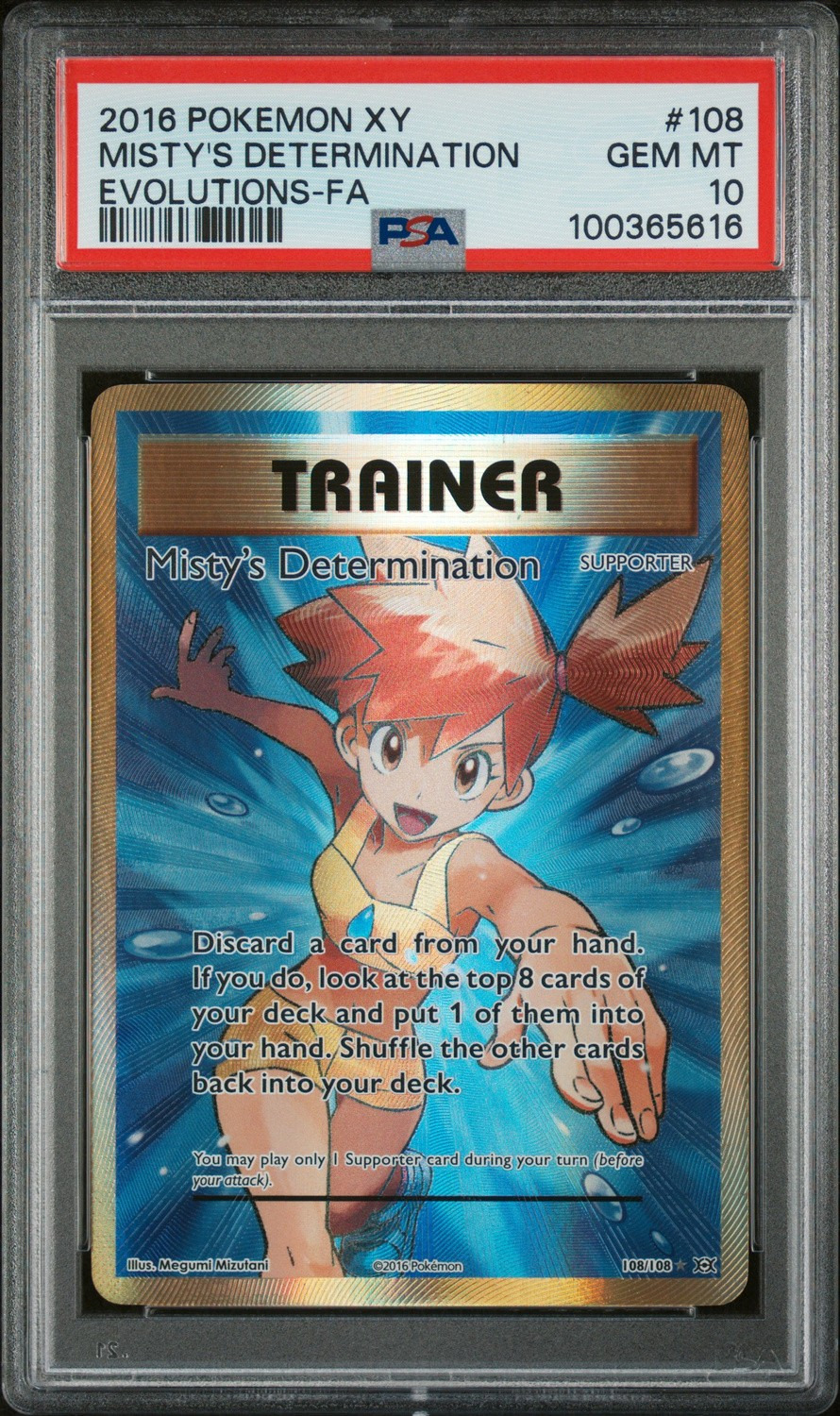 Misty's Determination