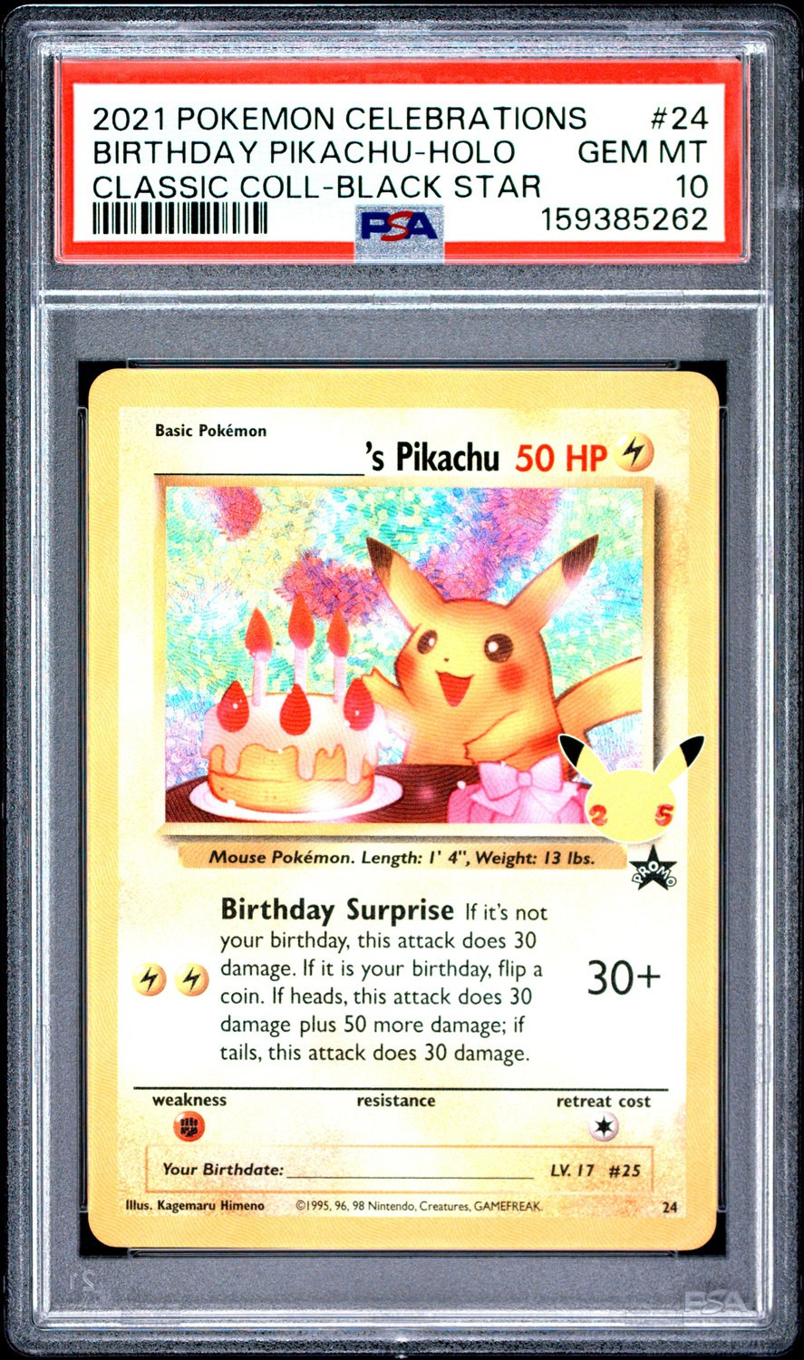 Birthday Pikachu