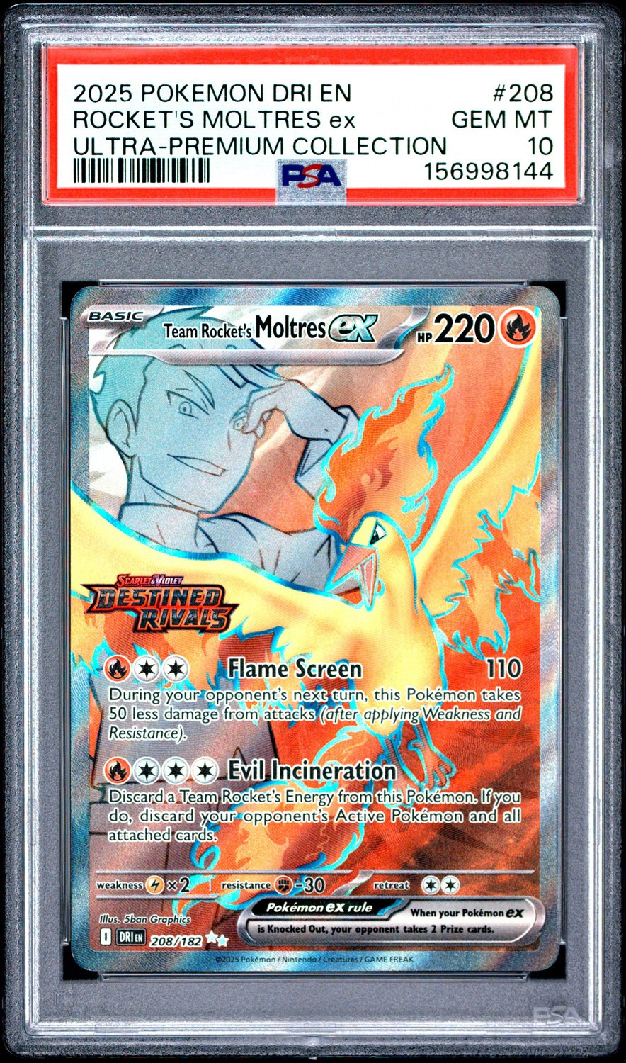 ROCKET'S MOLTRES ex