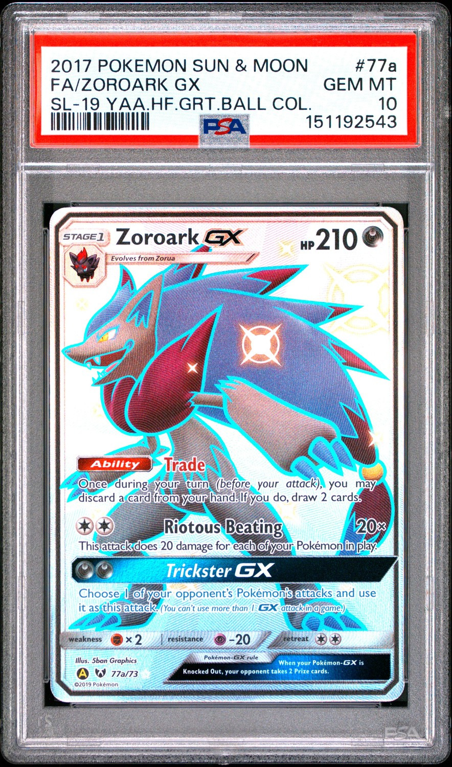FA/ZOROARK GX