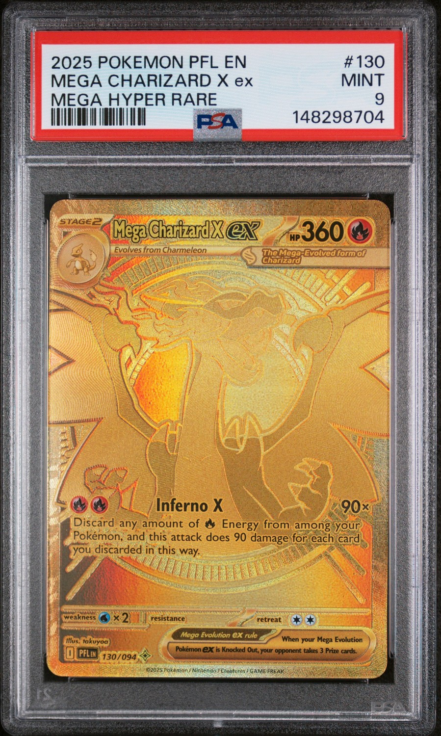 MEGA CHARIZARD X ex