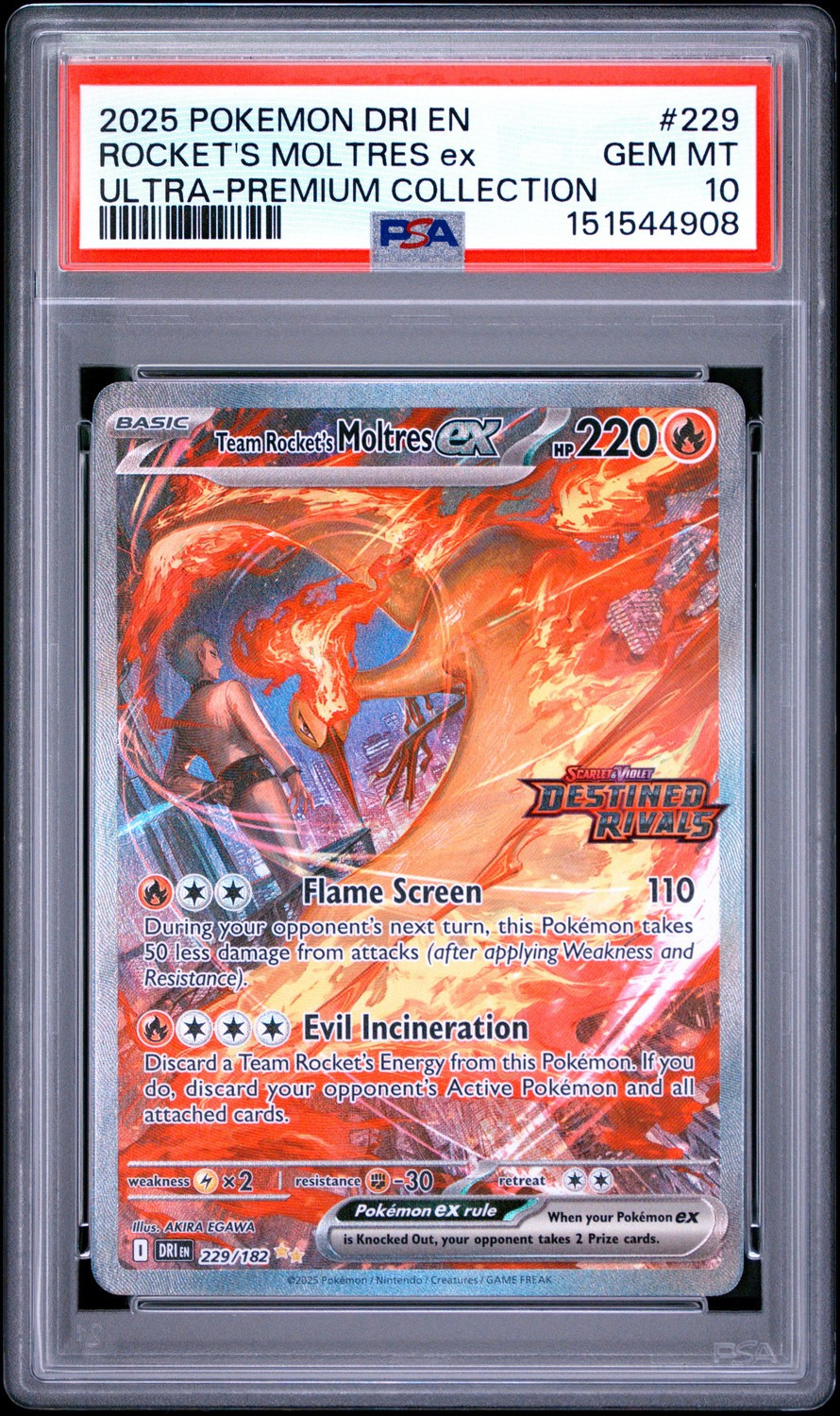 ROCKET'S MOLTRES ex