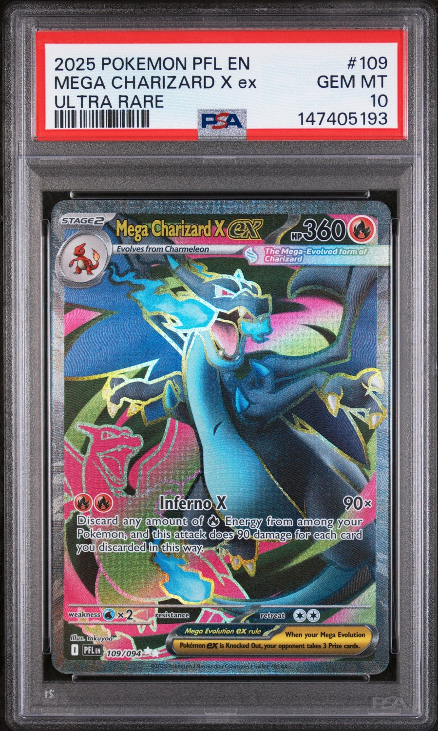 MEGA CHARIZARD X ex