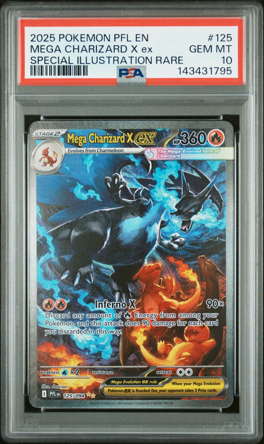 MEGA CHARIZARD X ex