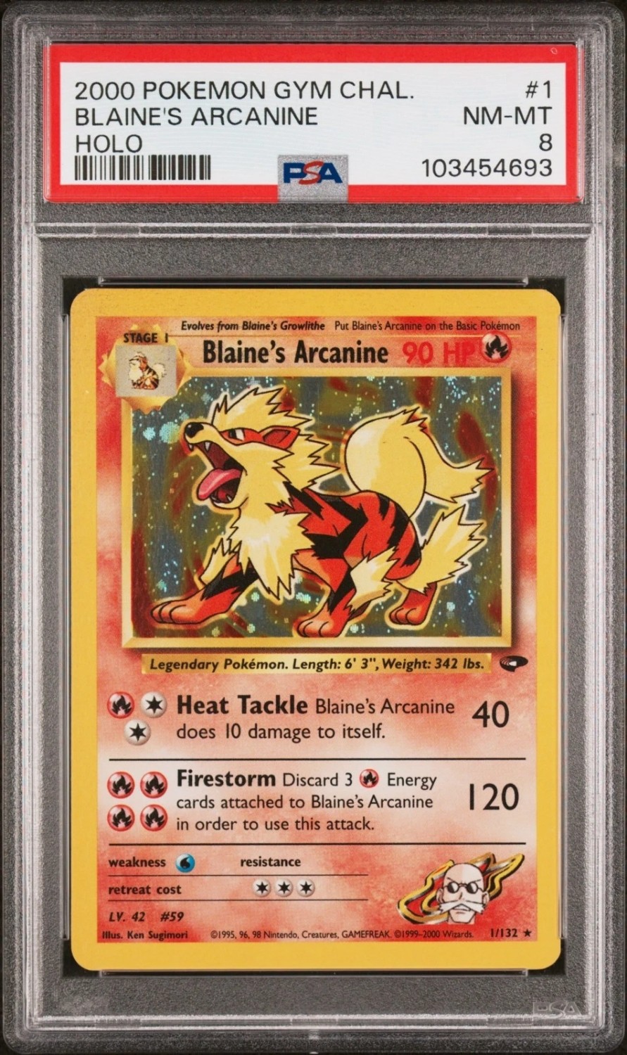Blaine's Arcanine